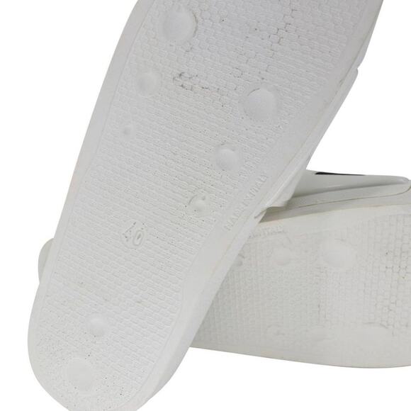 Moschino sz 40 Rubber Logo Slide Sandals MC-S0225P-0012 - Picture 11 of 11